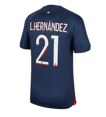 Paris Saint-Germain Lucas Hernandez #21 Kotipaita 2023-24 Lyhyet Hihat